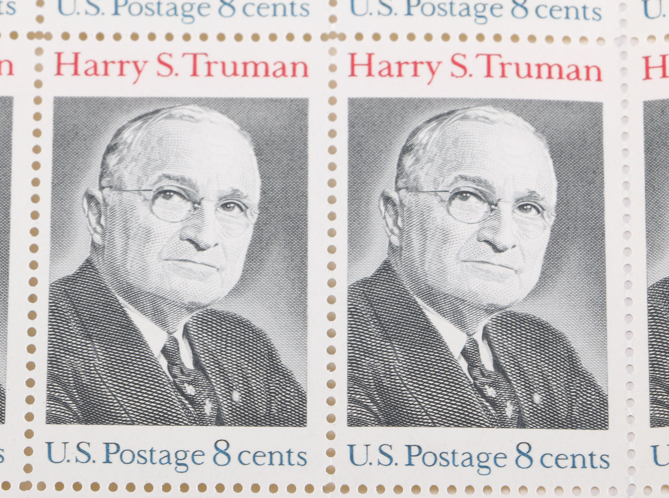 Harry S. Truman U.S. Postage Stamps EBTH