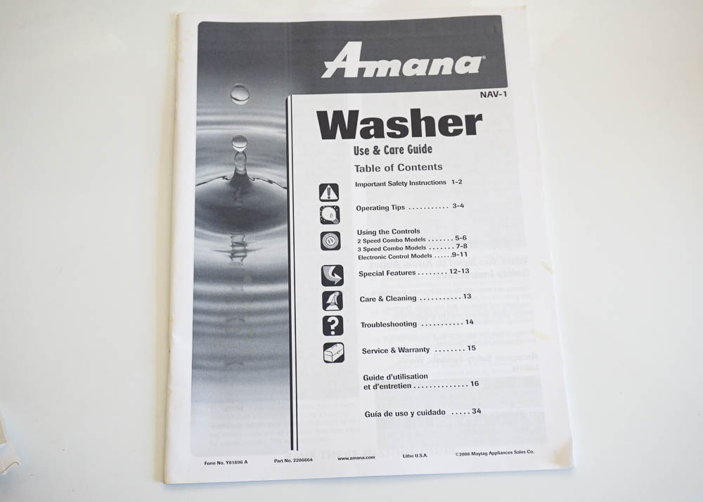 Amana Washing Machine | EBTH