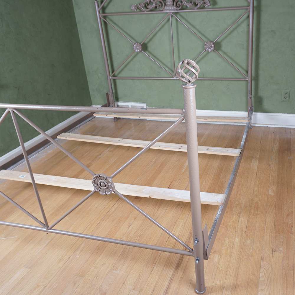 Wrought Iron Queen Bed Frame EBTH