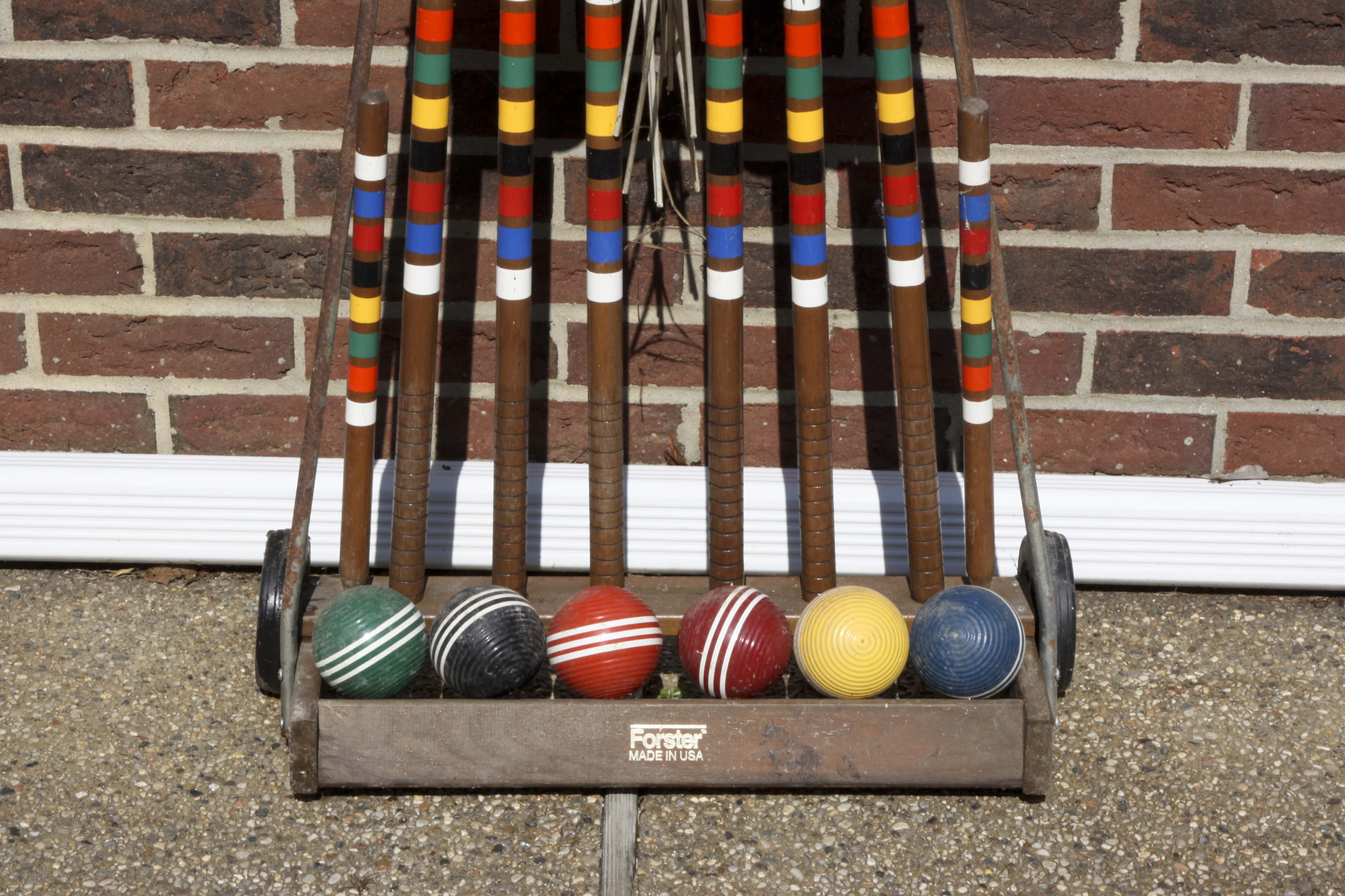 Vintage Forster Croquet Set EBTH