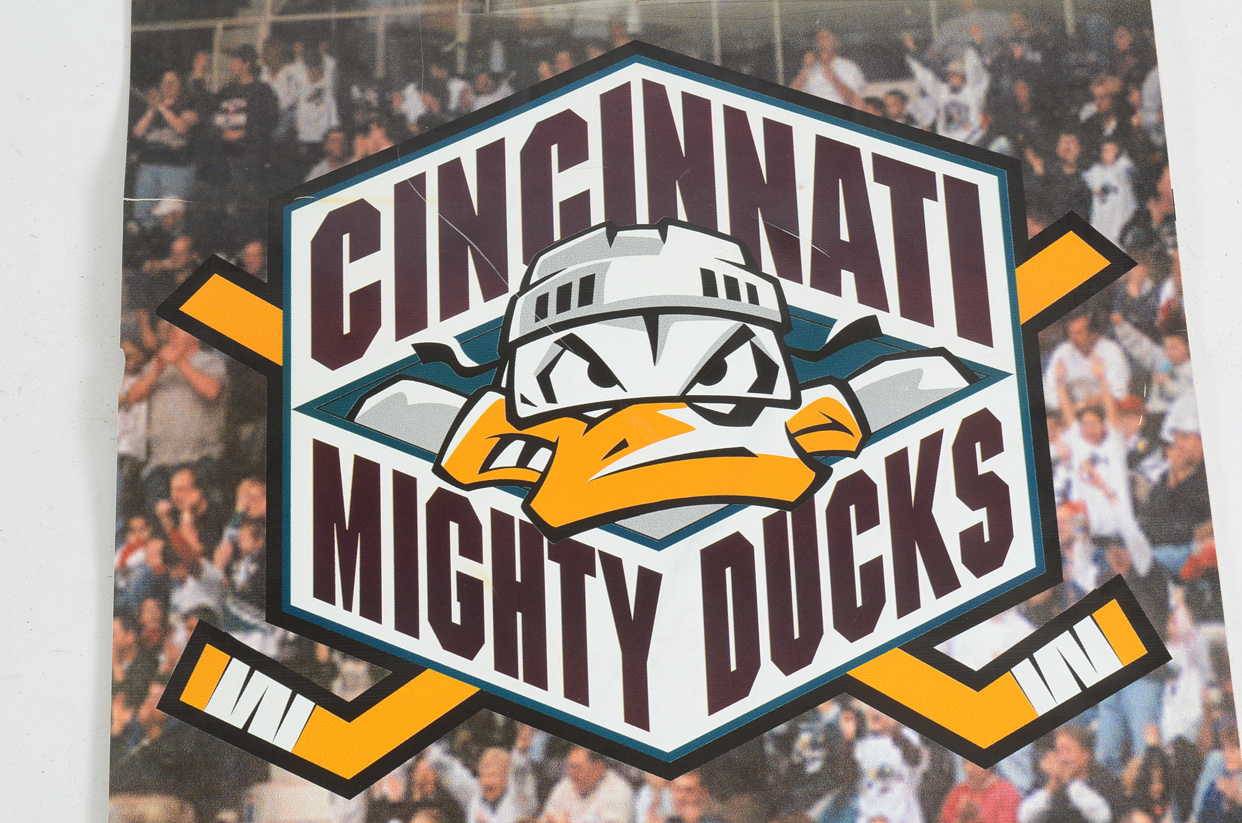Impressive Mighty Ducks And Cincinnati Gardens Dual ...