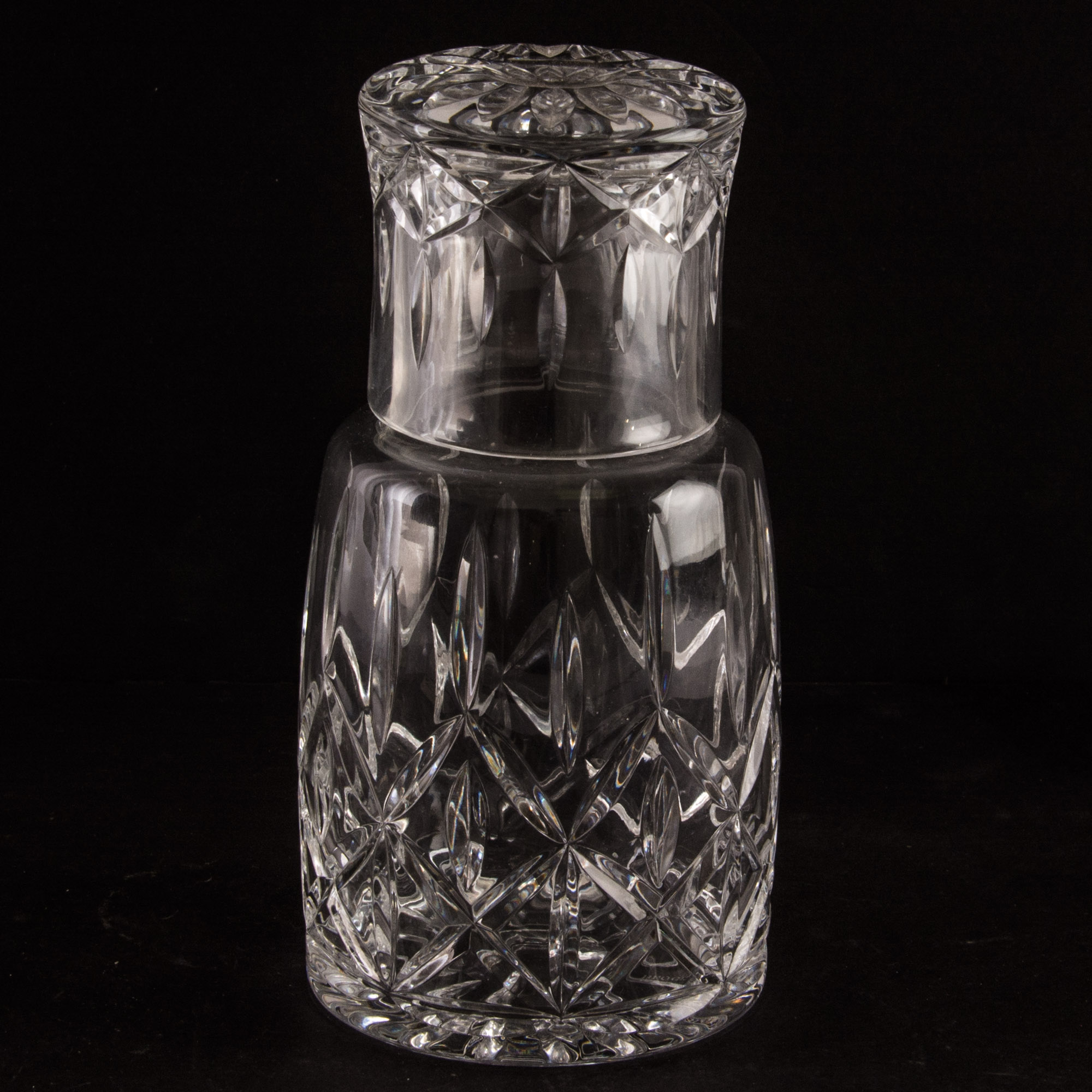 Block Crystal Bedside Carafe EBTH