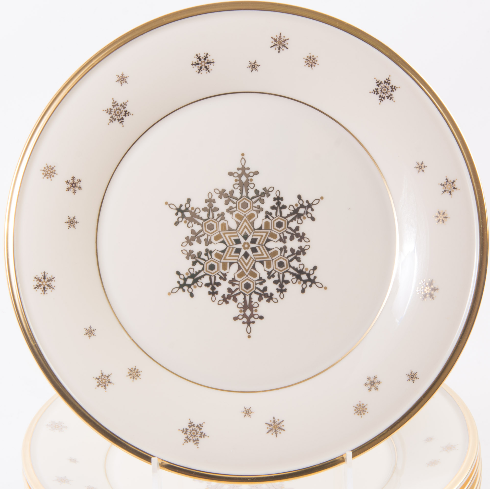 Lenox "Eternal Christmas" Accent Salad Plates EBTH