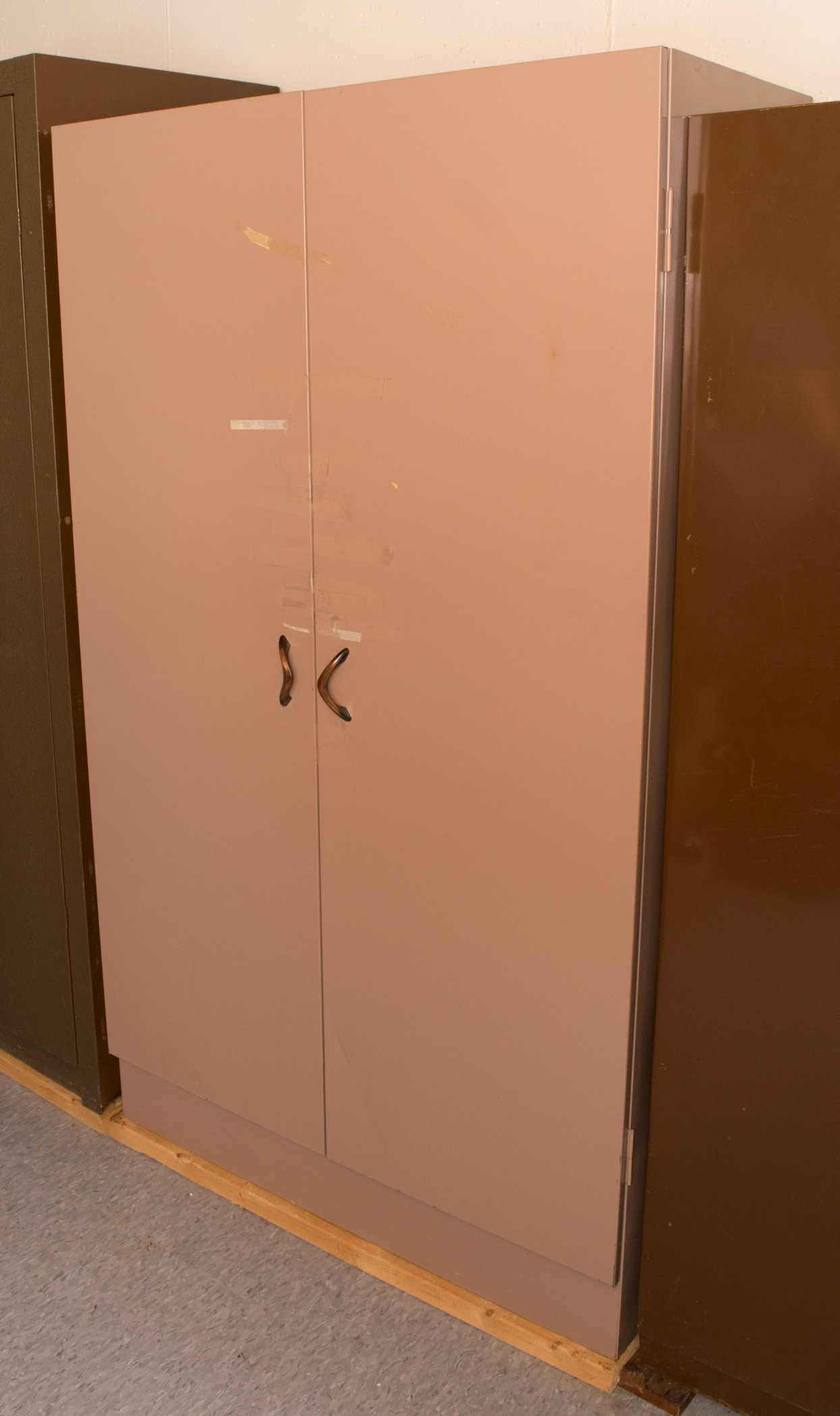 Three Assorted Vintage Metal Wardrobe Storage EBTH