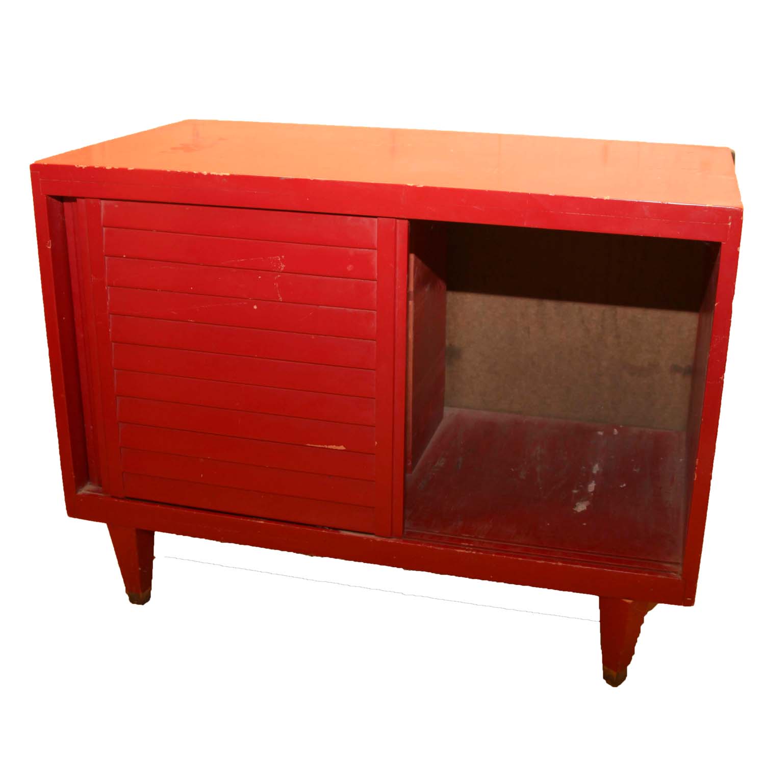 Slatted Sliding Door Record EBTH