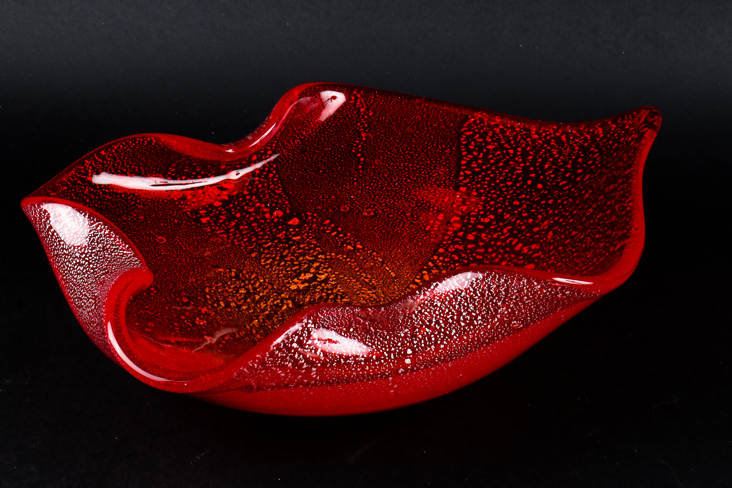 Three Vintage Murano Art Glass Bowls EBTH