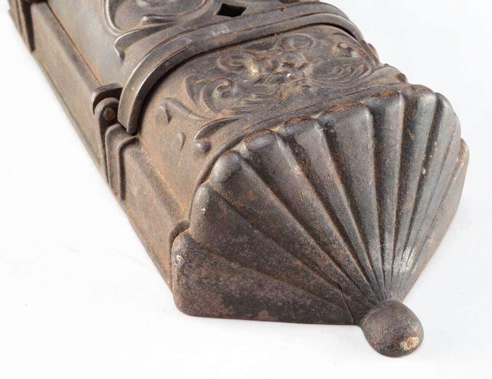 Antique Cast Iron WallMounted Mailbox EBTH