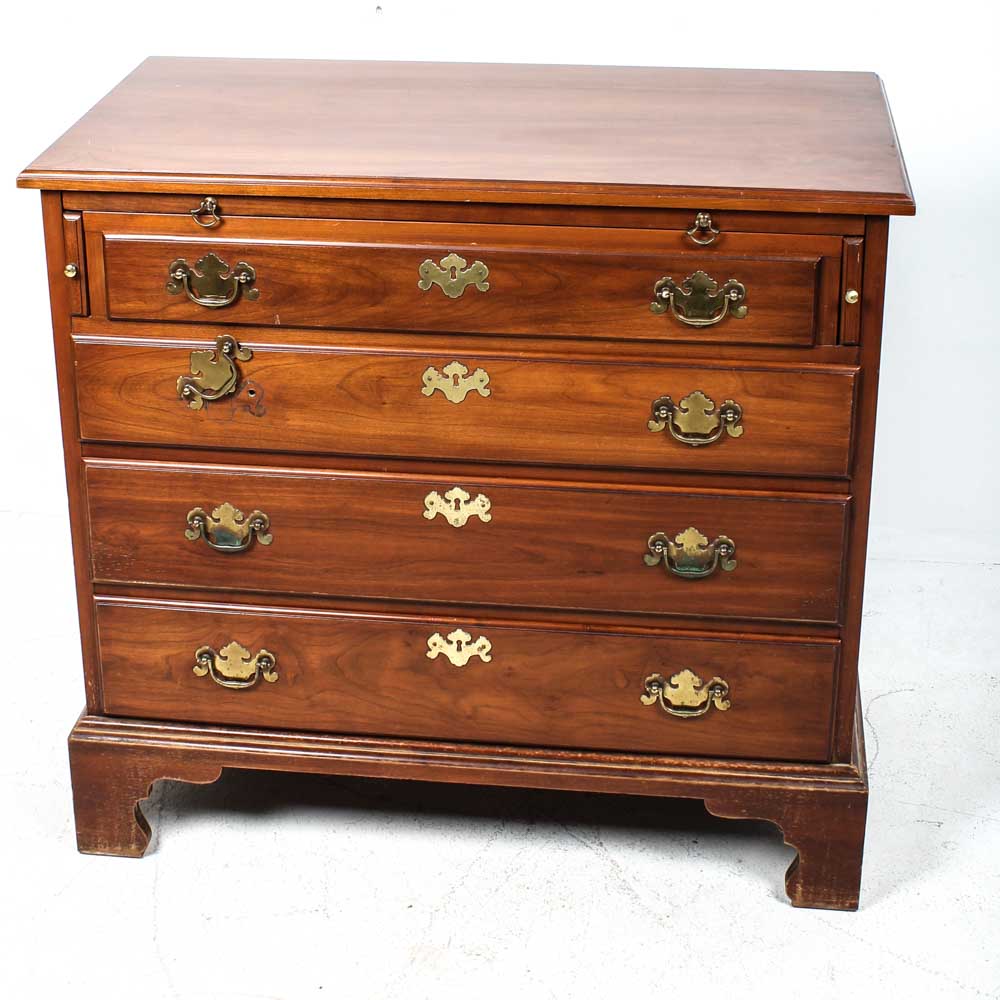 Chippendale Style Cherry Bachelor's Chest by HenkelHarris EBTH