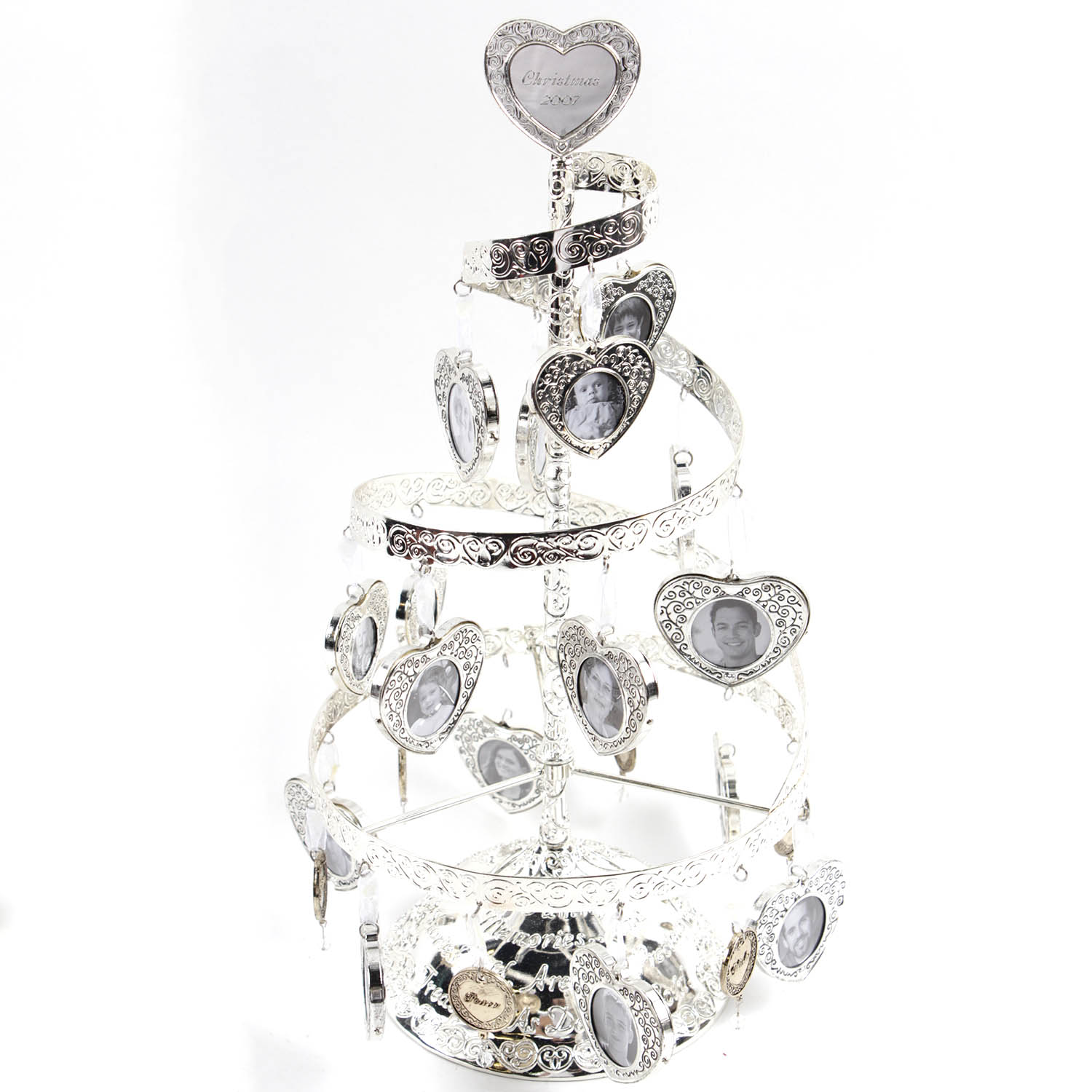 Things Remembered "Heart To Heart" Family Tree Photo Stand EBTH