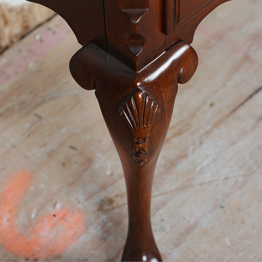 Lexington Furniture Co. Chippendale Style Cherry Highboy Chest on Stand