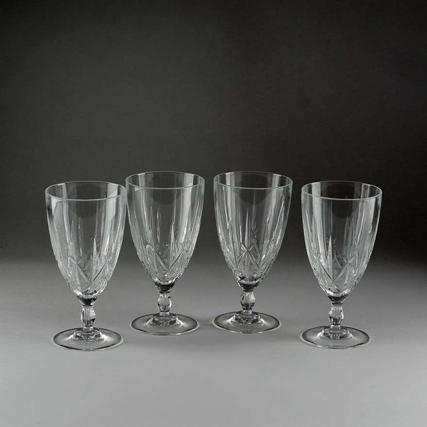 Four Marquis by Waterford Crystal Water Glasses EBTH