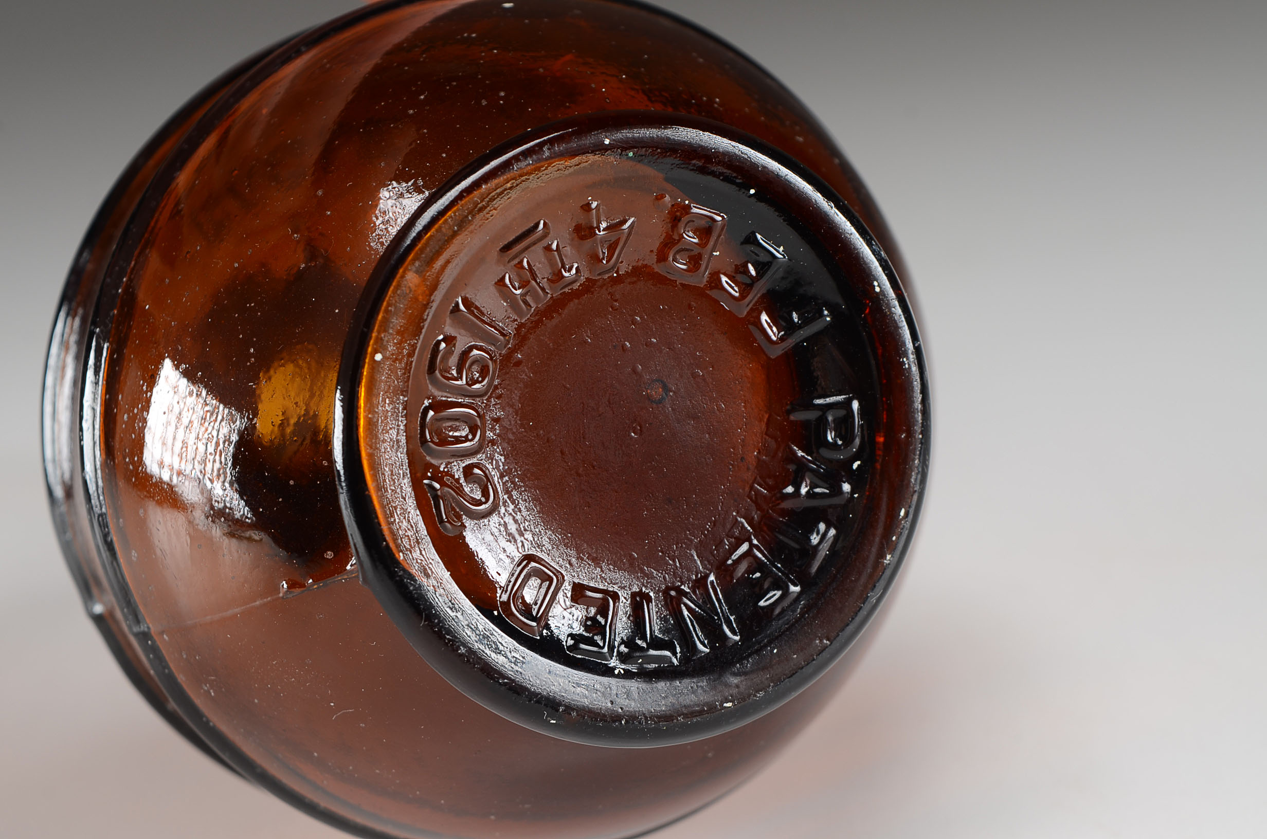 Antique Eagle Liqueur Angostura Bark Bitters Amber Glass Bottle EBTH