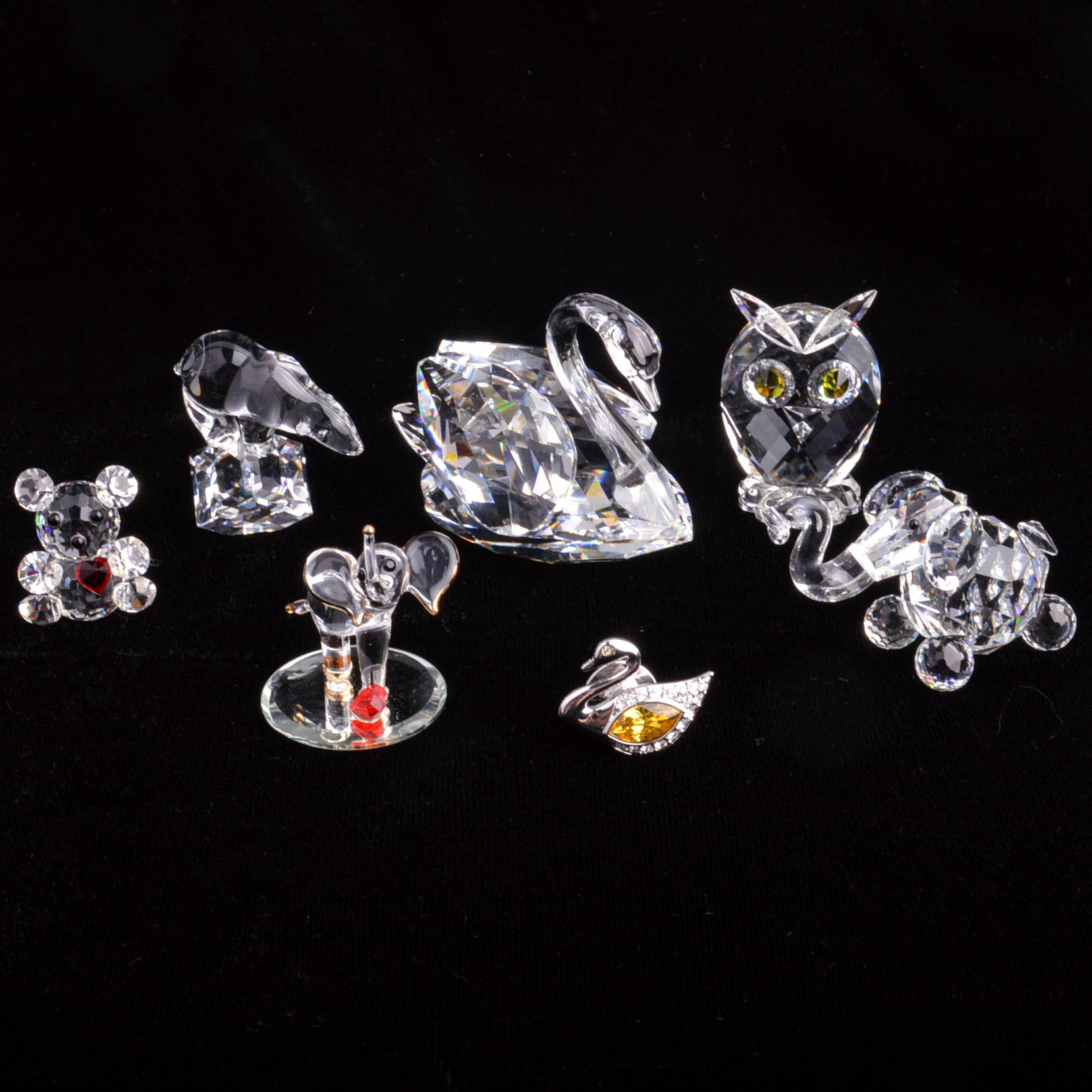 Swarovski Crystal "Crystal Memories" Figurines EBTH