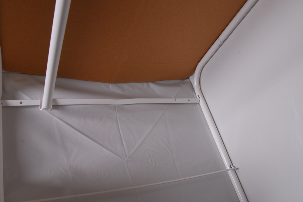 Plastic ZipUp Garment Rack EBTH