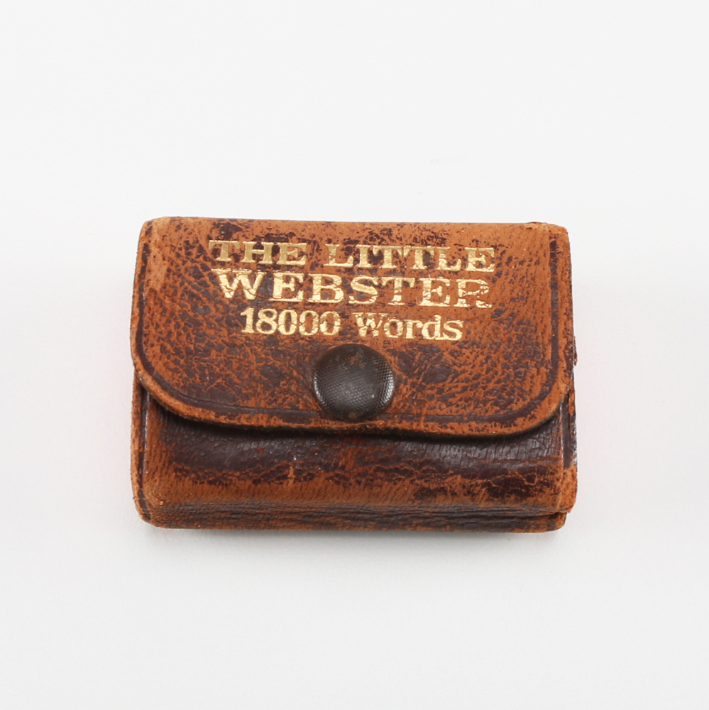 Circa 1926 "The Little ster 18000 Words" Pocket Dictionary EBTH
