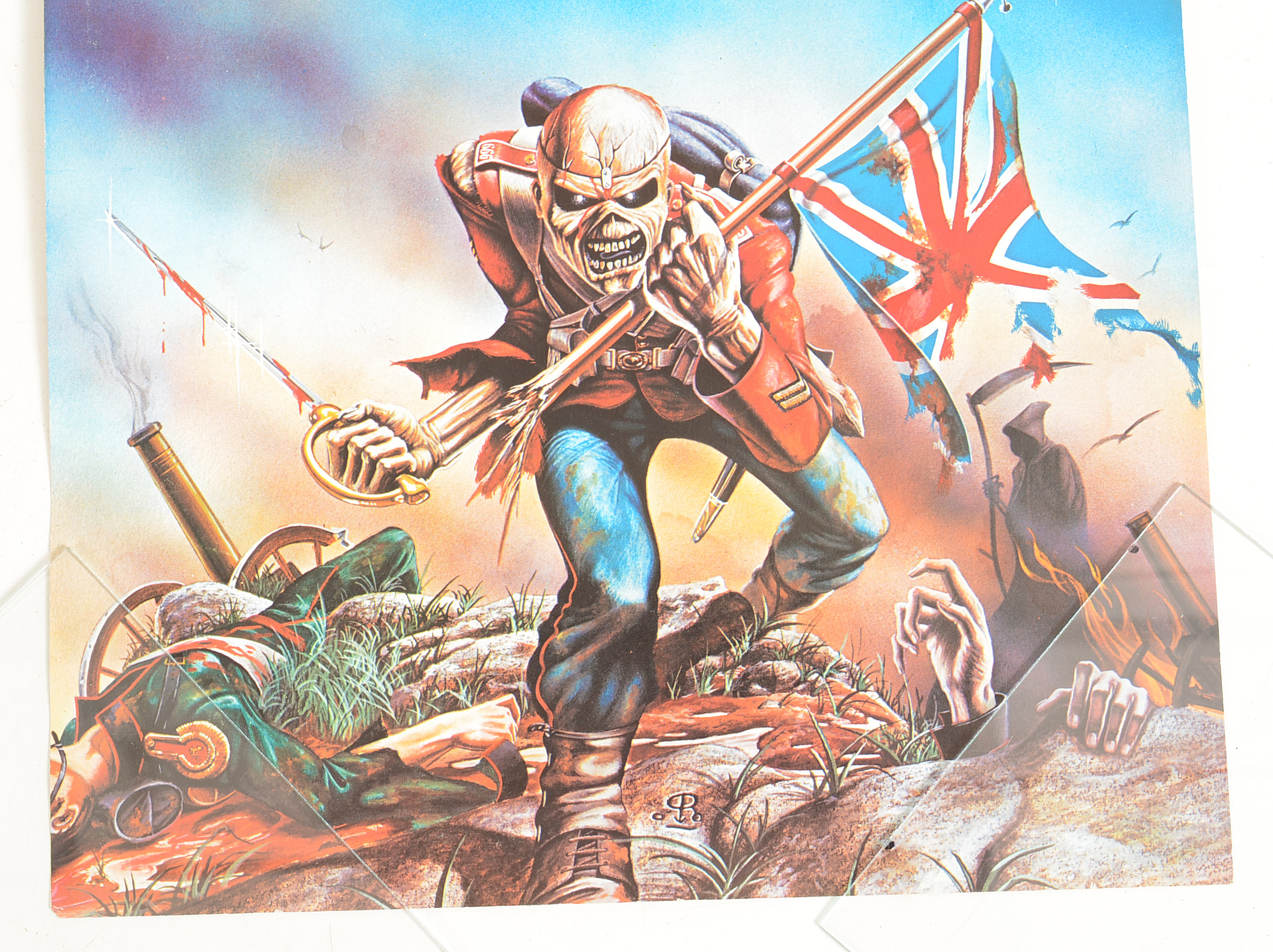 Iron Maiden And Quiet Riot Concert Poster EBTH