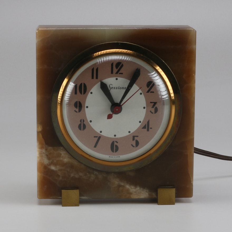 Vintage Sessions Clock 12