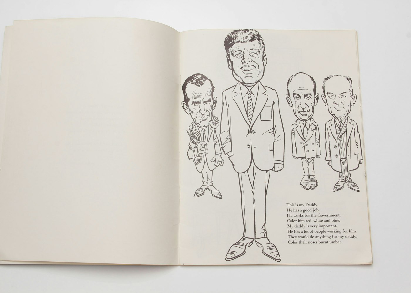 Vintage 1962 JFK Coloring Book EBTH