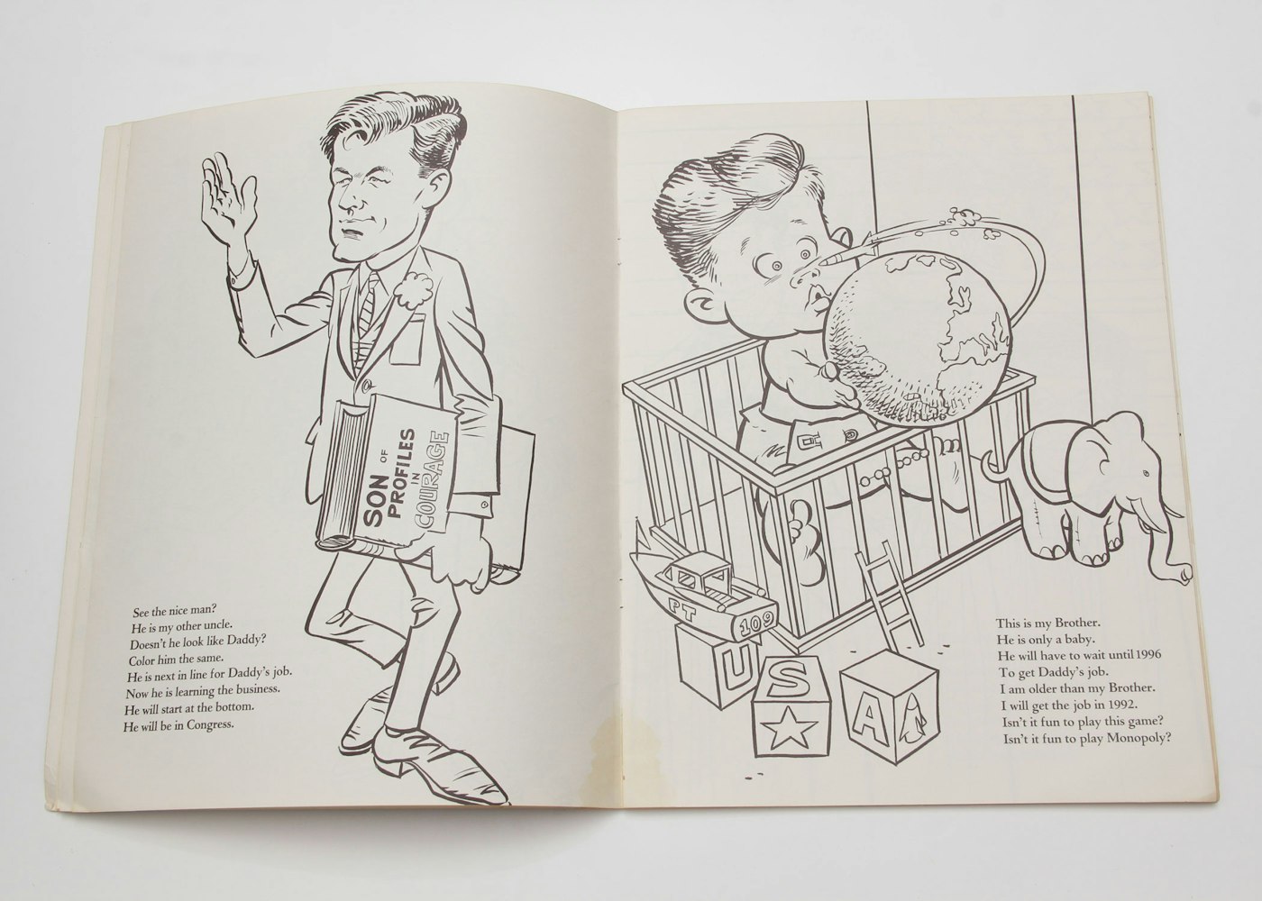 Vintage 1962 JFK Coloring Book EBTH