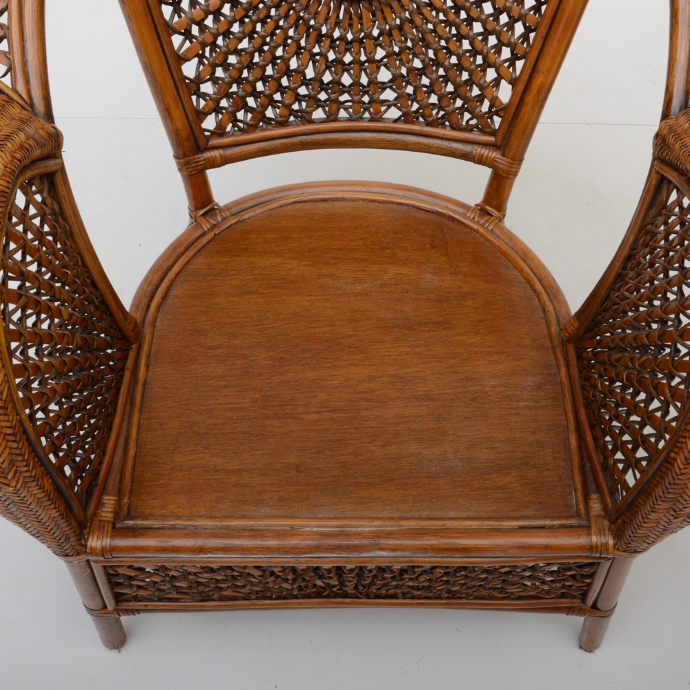 Two Pier One "Azteca" Armchairs EBTH