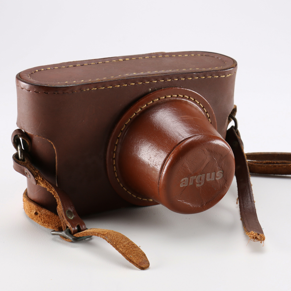 Vintage Argus Camera With Leather Case EBTH
