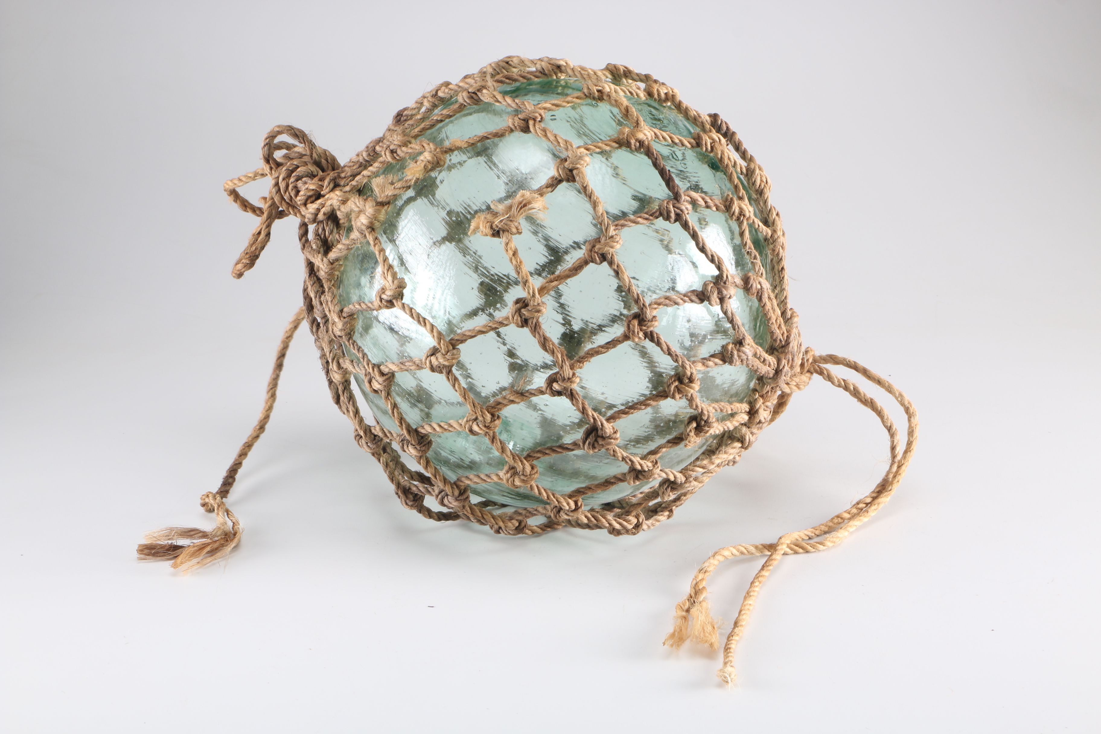 Japanese Fishing Float With Long Stitch Netting EBTH