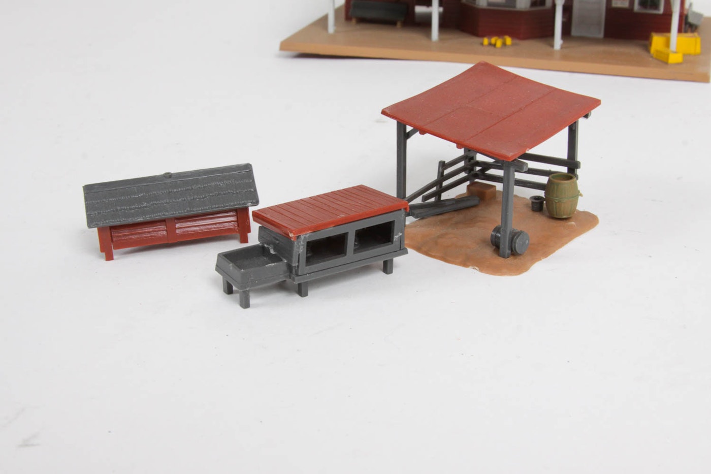 Revell 1958 HO Scale Model Buildings : EBTH