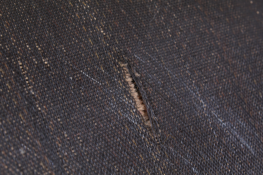 Antique Victorian Settee with Woven Horse Hair Upholstery EBTH