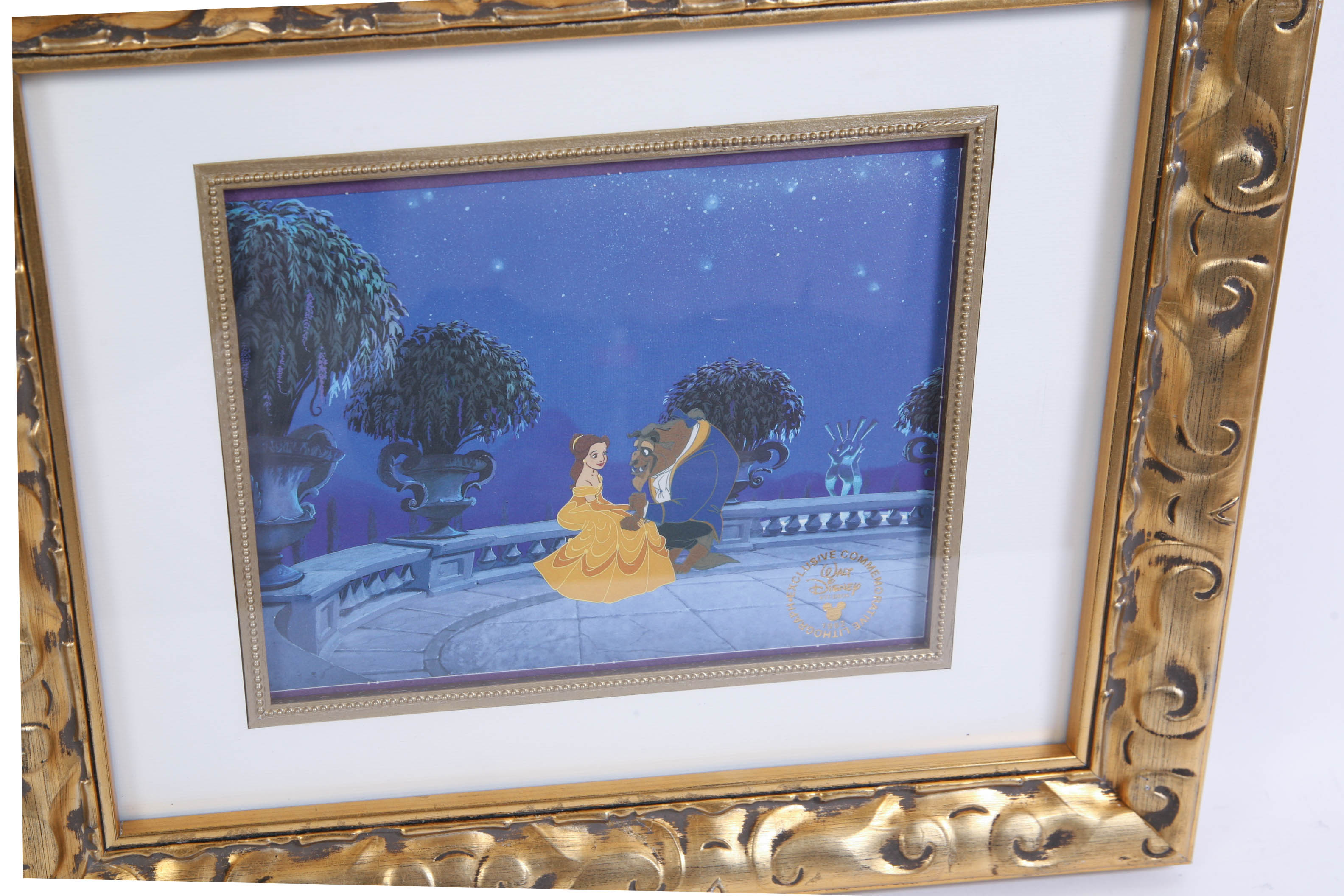 "Beauty and the Beast" Commemorative Lithograph EBTH