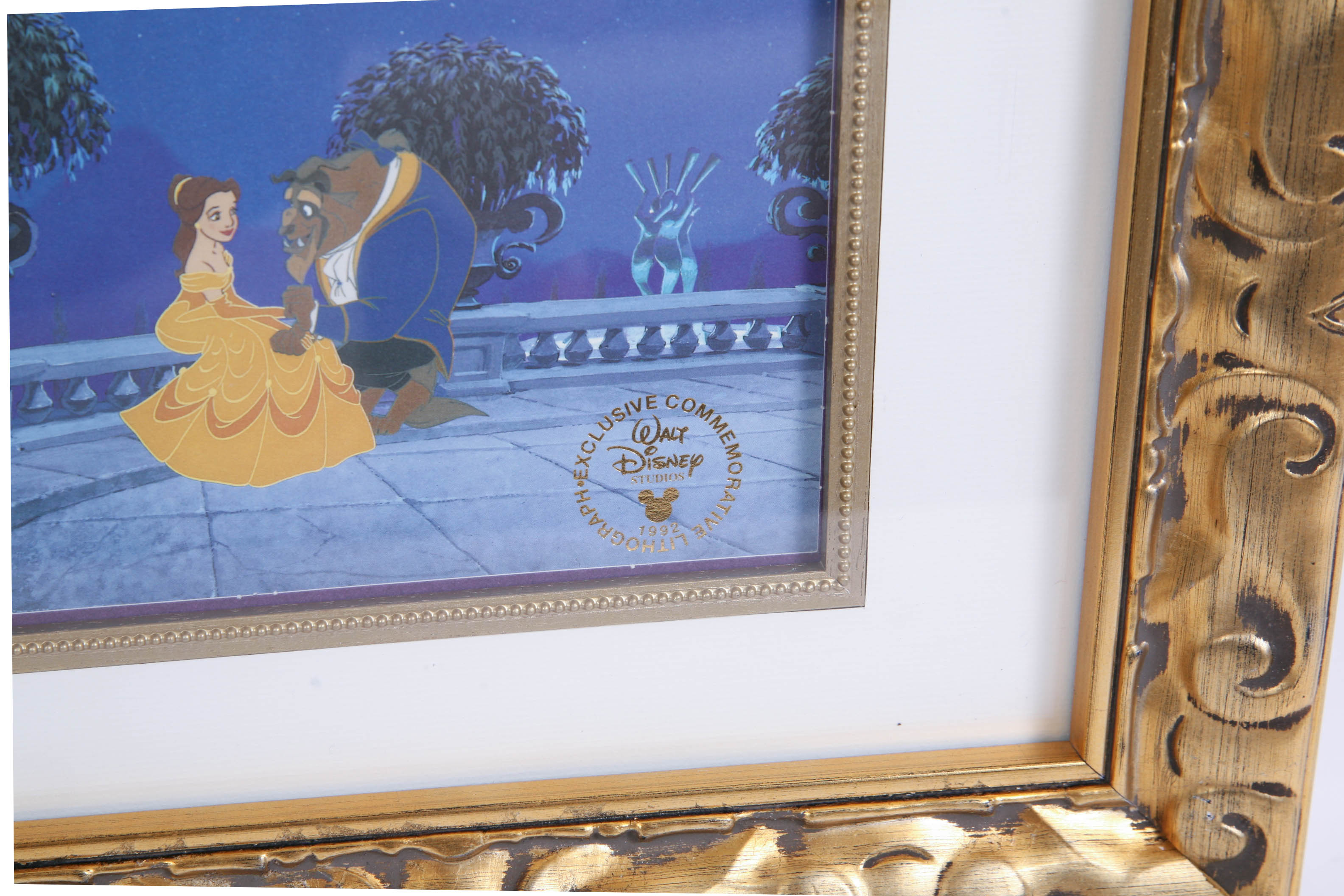 "Beauty and the Beast" Commemorative Lithograph EBTH