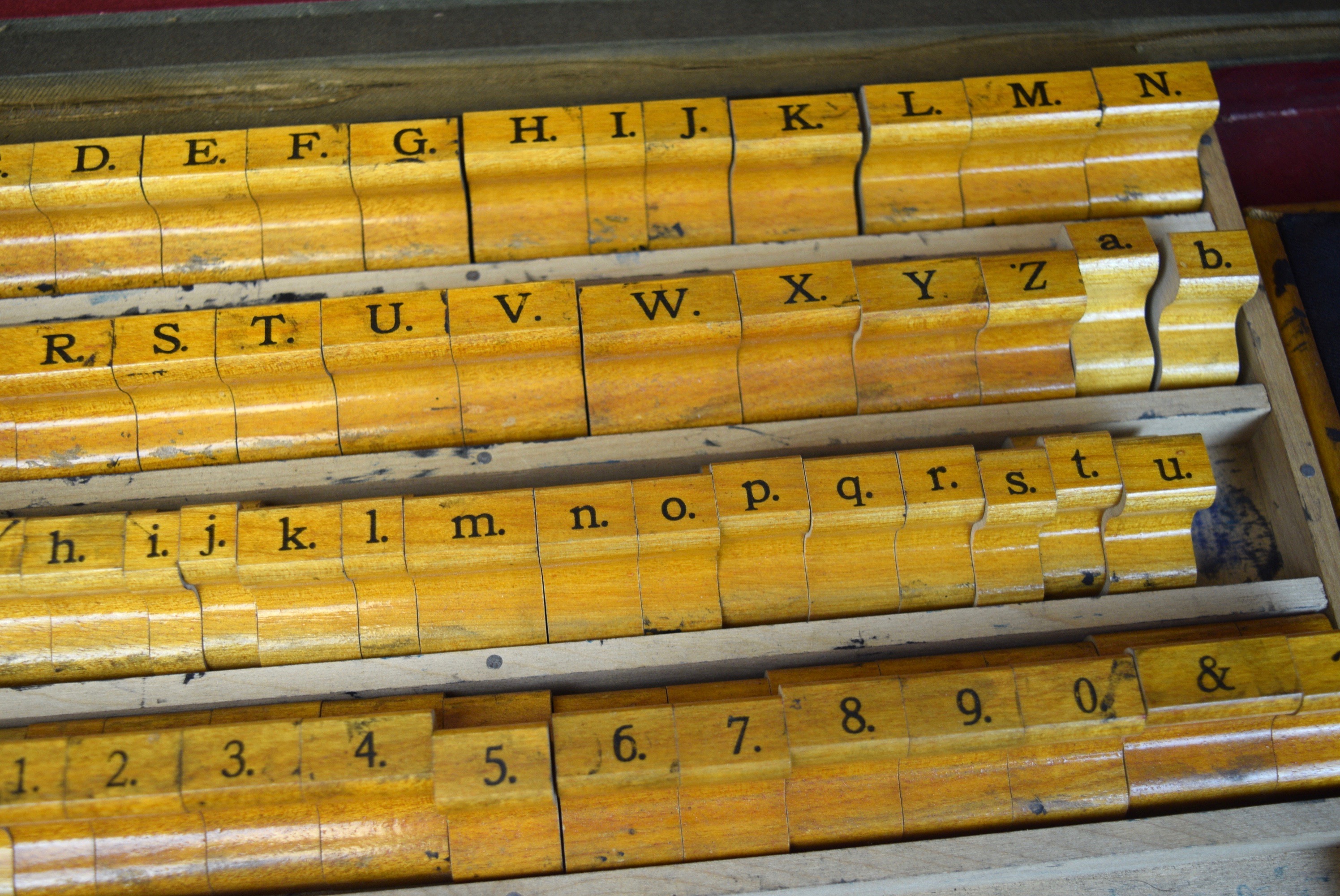 Vintage Superior Price Marker Stamp Set EBTH