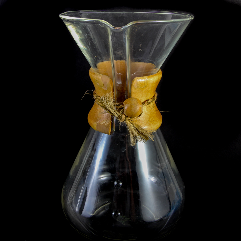 Pair of Chemex Pour Over Glass Coffee Makers by Pyrex EBTH