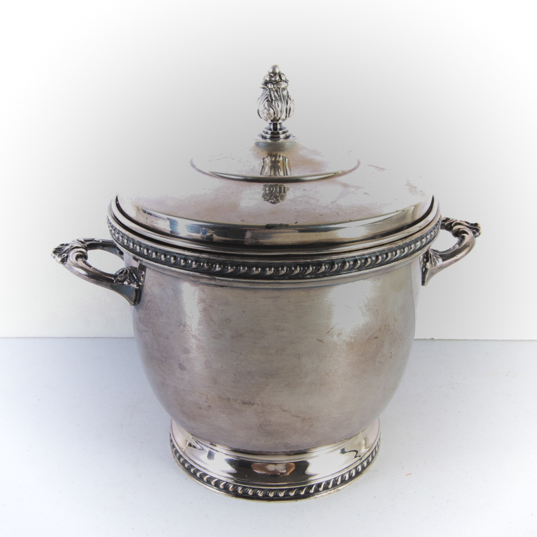 Vintage S.F. Co. Silver Plated Ice Bucket EBTH