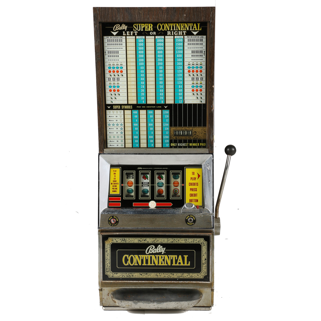 Super Continental Slot Machine