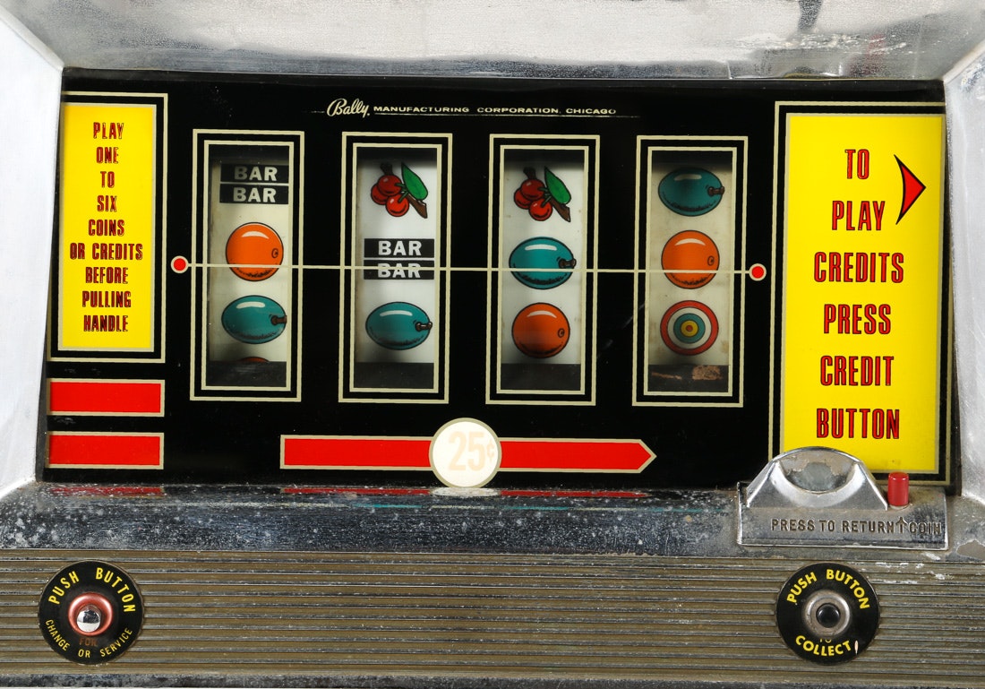 Bally Slot Machine Attendant Button