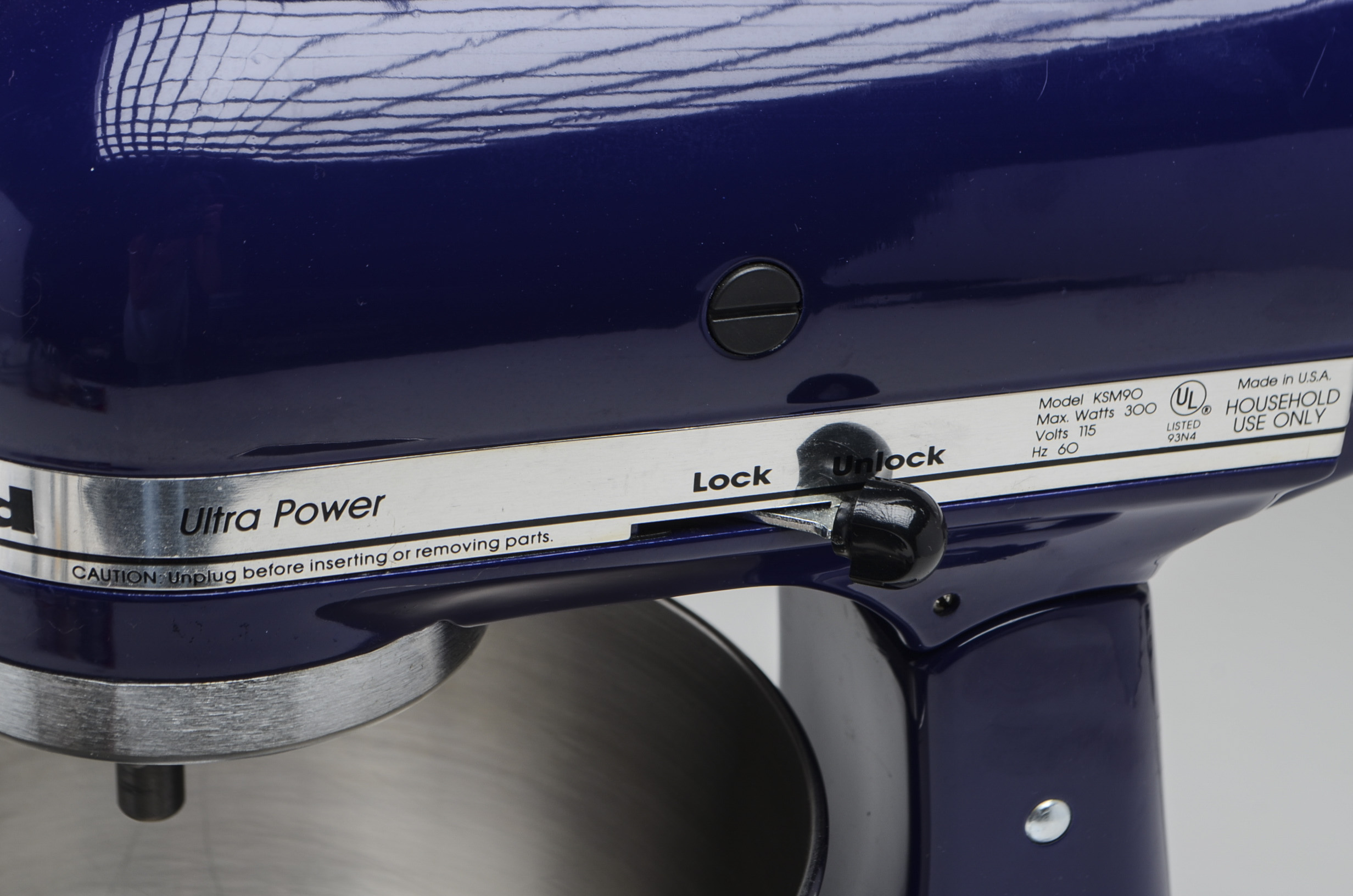 KitchenAid Mixer Model KSM90 WVXU EBTH