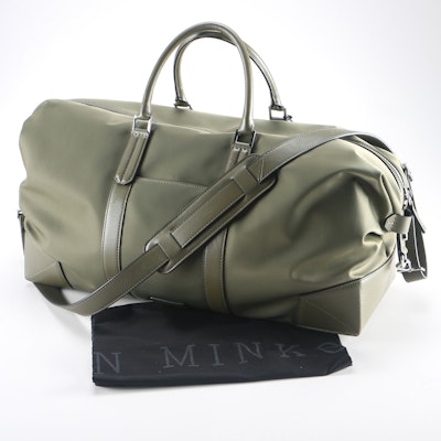 Ben Minkoff Olive Green Duffle Bag Ben Minkoff Olive Green Duffle Bag