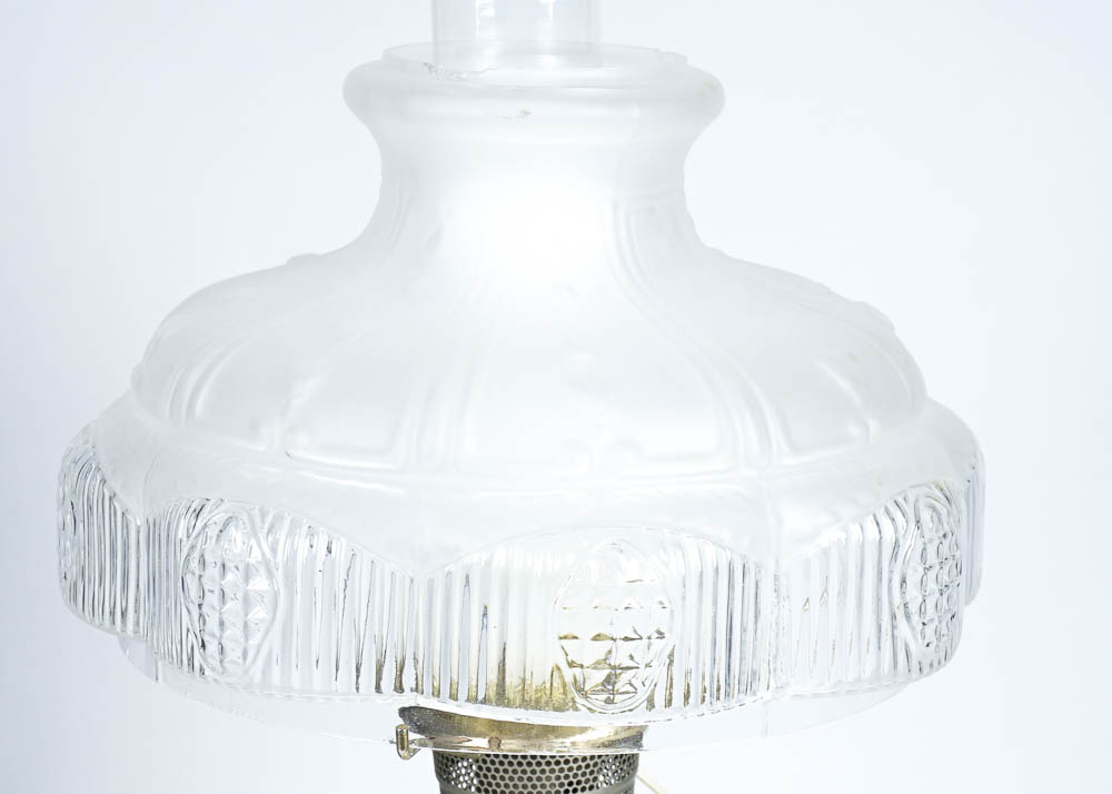 Aladdin Model B Pink Moonstone Lamp EBTH