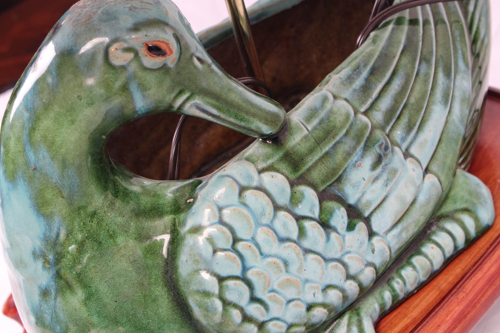 Ceramic Duck Lamp EBTH