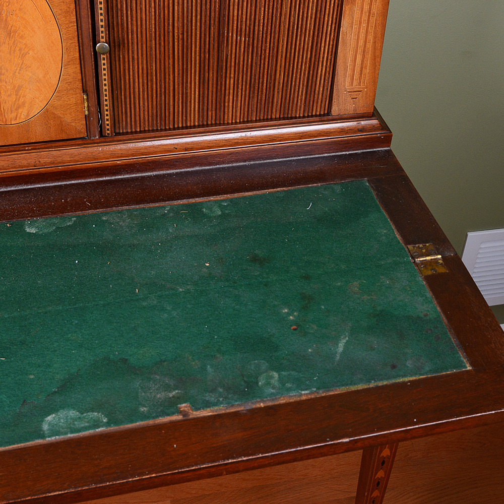 Antique American Federal Mahogany Ladies Writing Desk EBTH