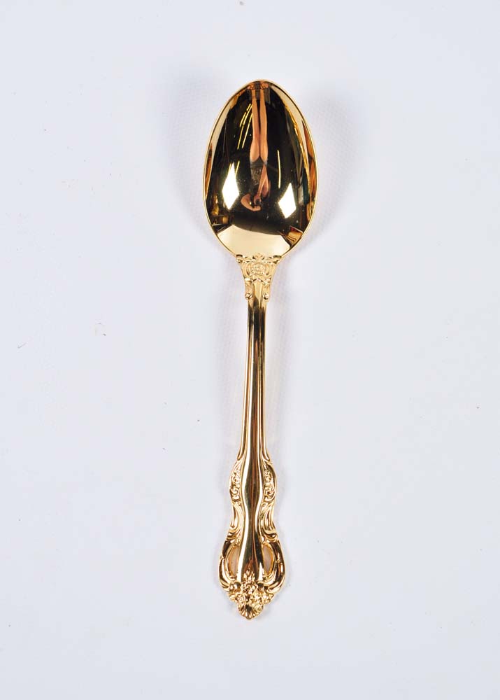 Retroneu Regence Gold Plated Flatware EBTH
