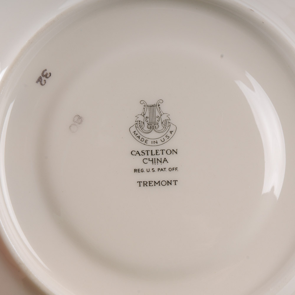 Collection of Castleton China EBTH