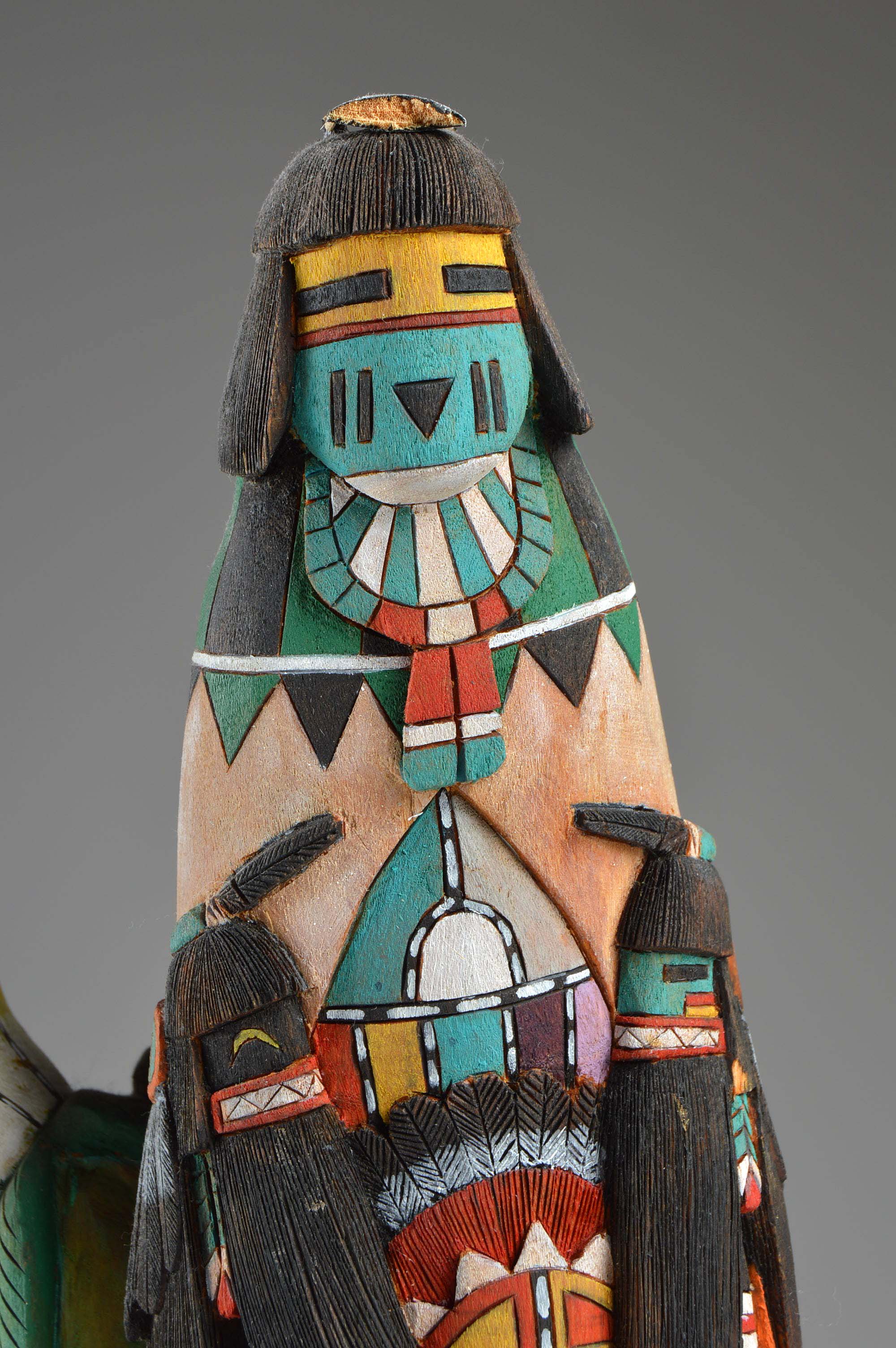 A Signed Hopi Indian Butterfly Maiden Kachina EBTH