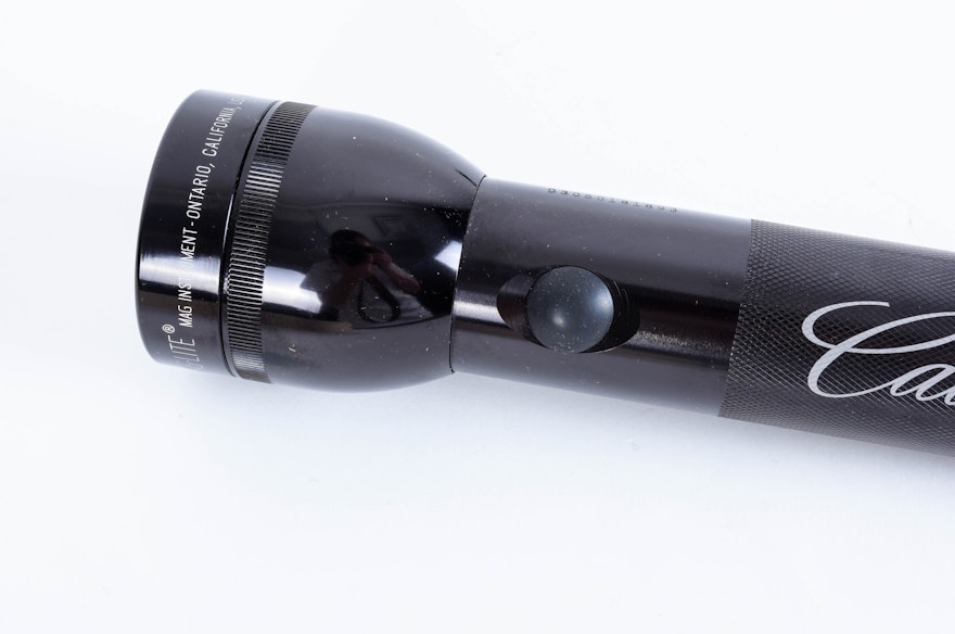 Pair Of Cadillac Flashlights By Mag Lite Ebth
