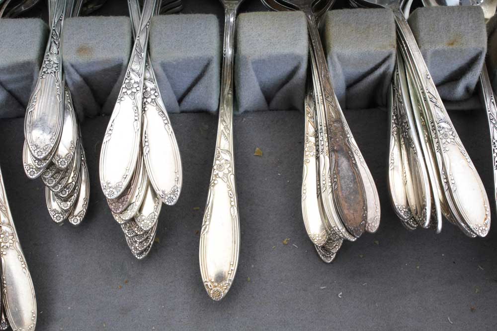 Heirloom Sterling Silver "Virginian" Flatware Collection EBTH