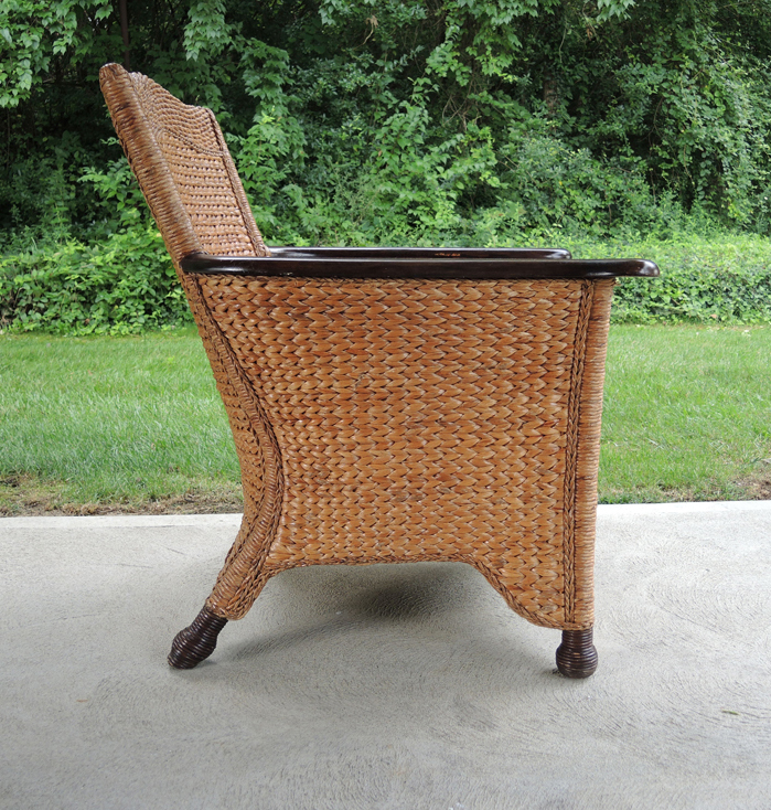 Pier One Wicker Armchair EBTH