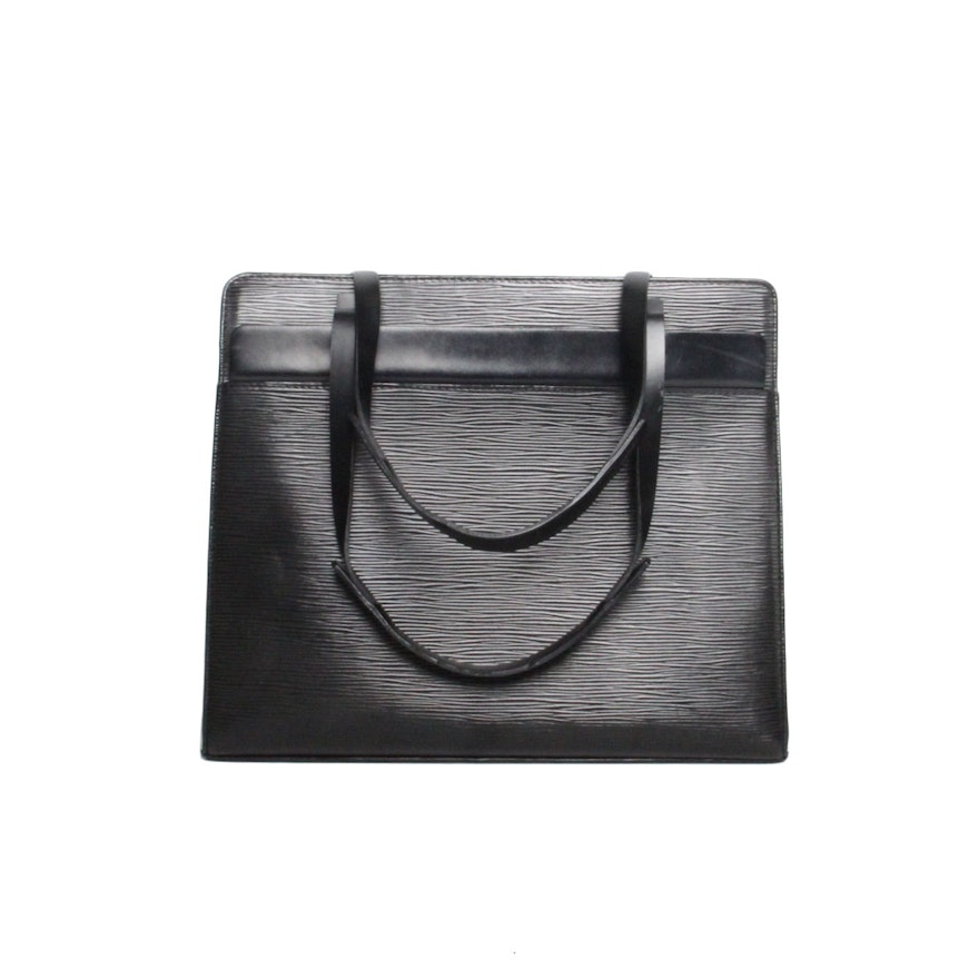 Louis Vuitton Black Epi Leather Croisette PM Handbag | EBTH