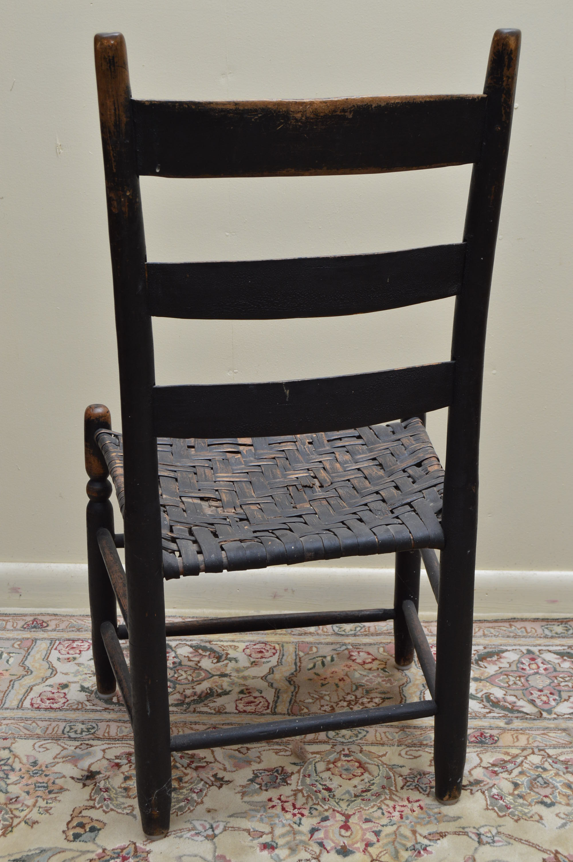 Ladder Back Chairs with Woven Seats EBTH