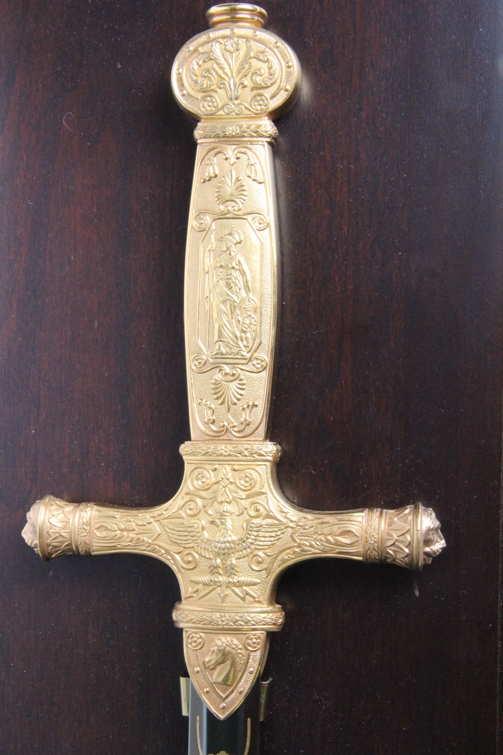 Franklin Mint Coronation Sword of Napoleon I on Hanger EBTH