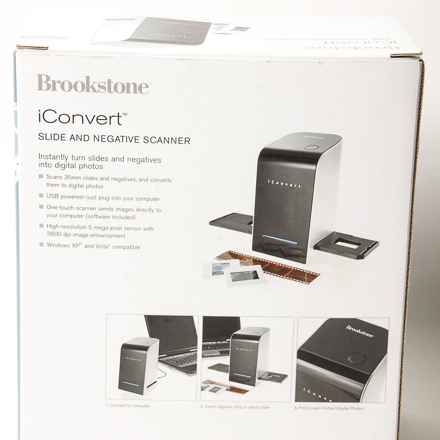 Brookstone iConvert Slide and Negative Scanner EBTH
